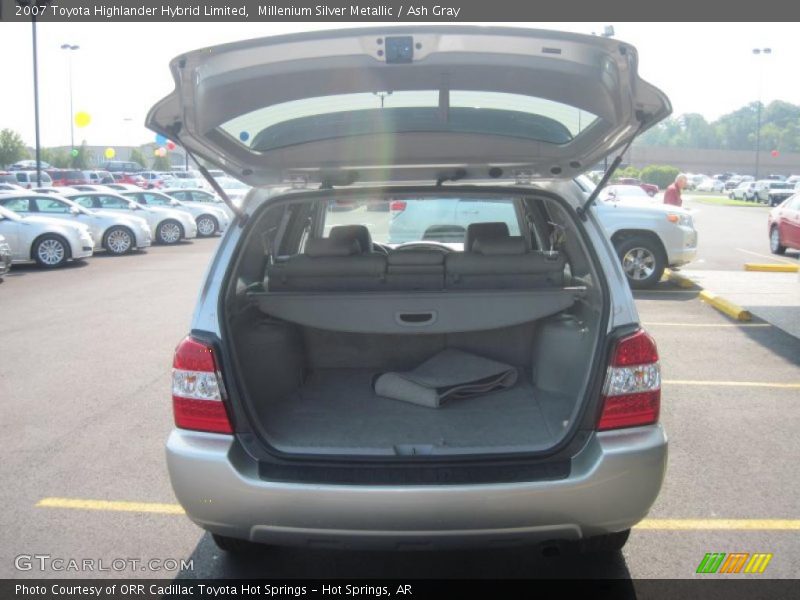Millenium Silver Metallic / Ash Gray 2007 Toyota Highlander Hybrid Limited