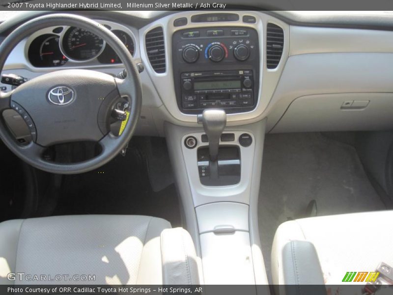 Millenium Silver Metallic / Ash Gray 2007 Toyota Highlander Hybrid Limited