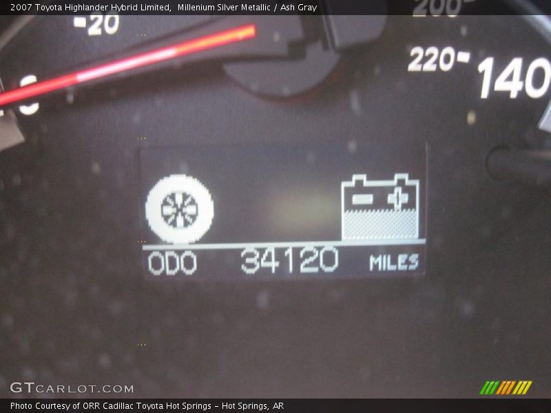 Millenium Silver Metallic / Ash Gray 2007 Toyota Highlander Hybrid Limited