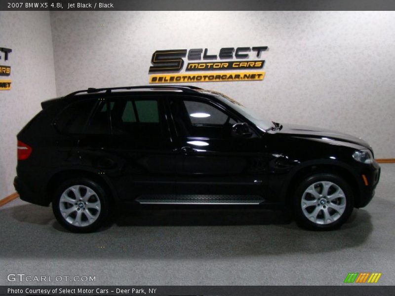 Jet Black / Black 2007 BMW X5 4.8i