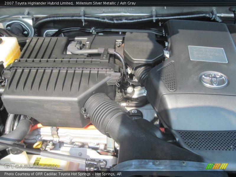 Millenium Silver Metallic / Ash Gray 2007 Toyota Highlander Hybrid Limited