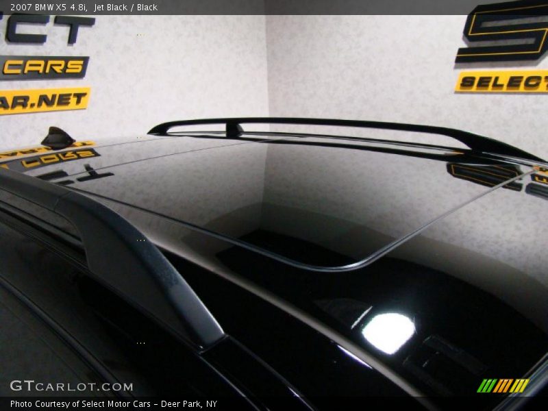 Jet Black / Black 2007 BMW X5 4.8i