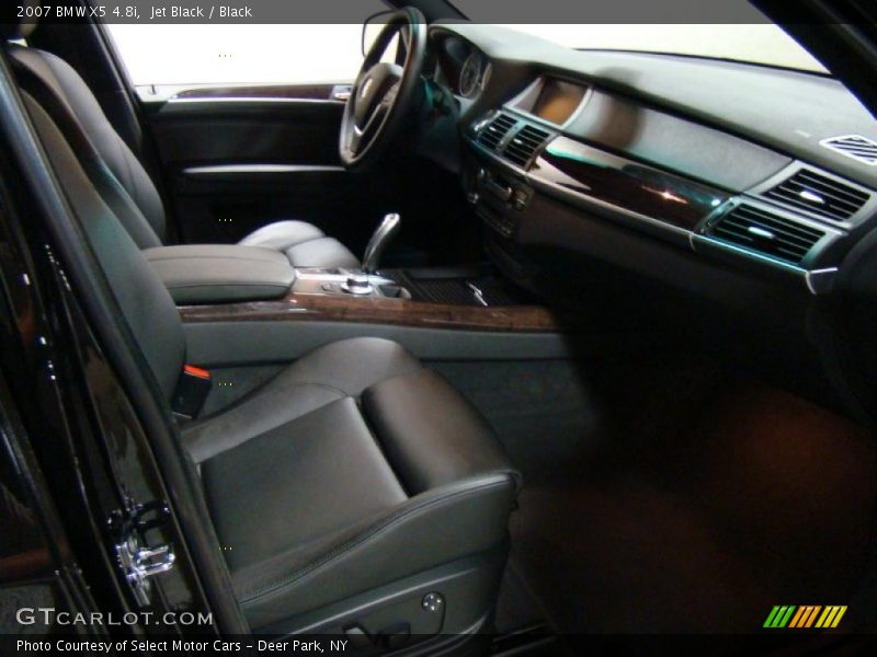 Jet Black / Black 2007 BMW X5 4.8i