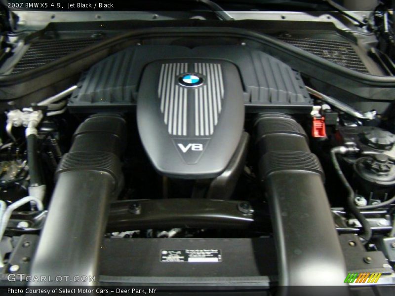 Jet Black / Black 2007 BMW X5 4.8i