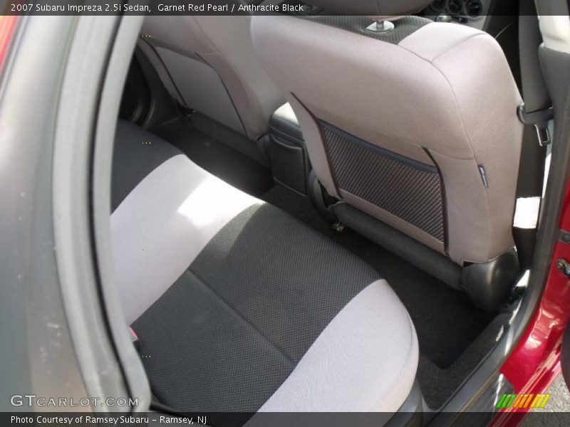 Garnet Red Pearl / Anthracite Black 2007 Subaru Impreza 2.5i Sedan