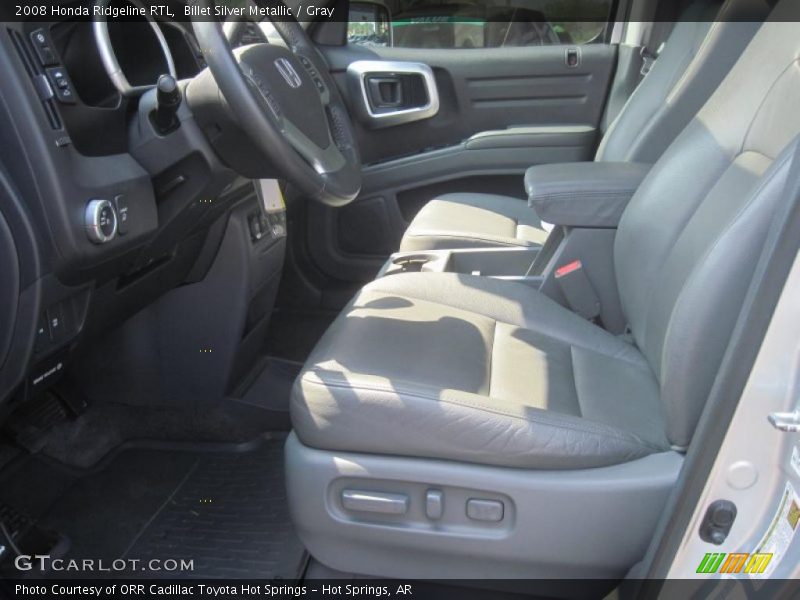 Billet Silver Metallic / Gray 2008 Honda Ridgeline RTL