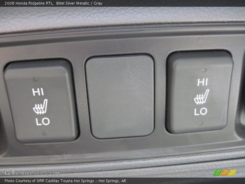 Billet Silver Metallic / Gray 2008 Honda Ridgeline RTL