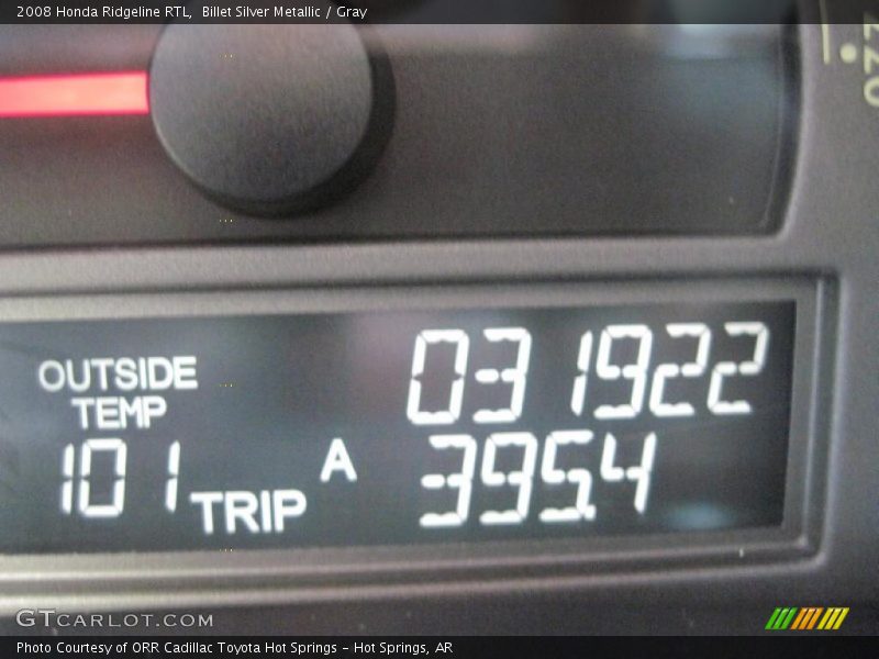 Billet Silver Metallic / Gray 2008 Honda Ridgeline RTL