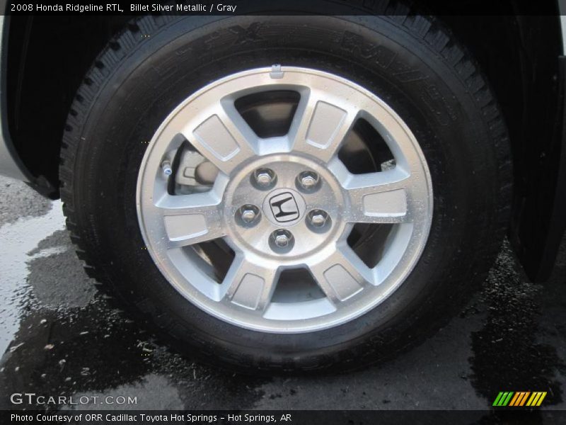 Billet Silver Metallic / Gray 2008 Honda Ridgeline RTL