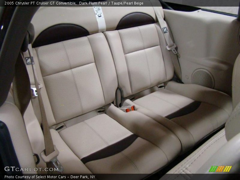 Dark Plum Pearl / Taupe/Pearl Beige 2005 Chrysler PT Cruiser GT Convertible