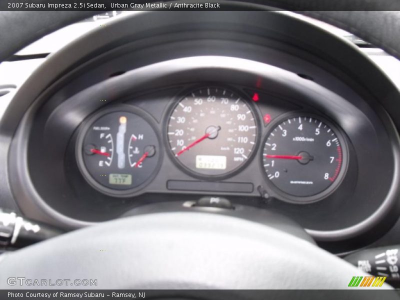 Urban Gray Metallic / Anthracite Black 2007 Subaru Impreza 2.5i Sedan