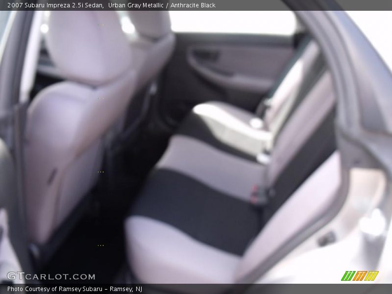 Urban Gray Metallic / Anthracite Black 2007 Subaru Impreza 2.5i Sedan