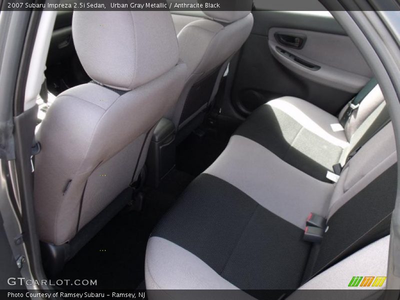 Urban Gray Metallic / Anthracite Black 2007 Subaru Impreza 2.5i Sedan