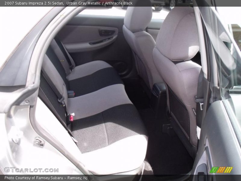Urban Gray Metallic / Anthracite Black 2007 Subaru Impreza 2.5i Sedan