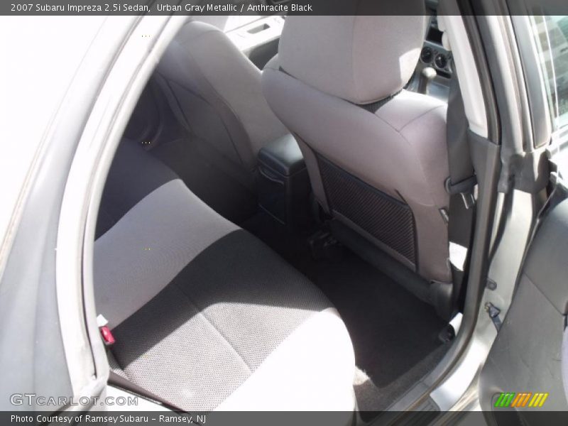 Urban Gray Metallic / Anthracite Black 2007 Subaru Impreza 2.5i Sedan