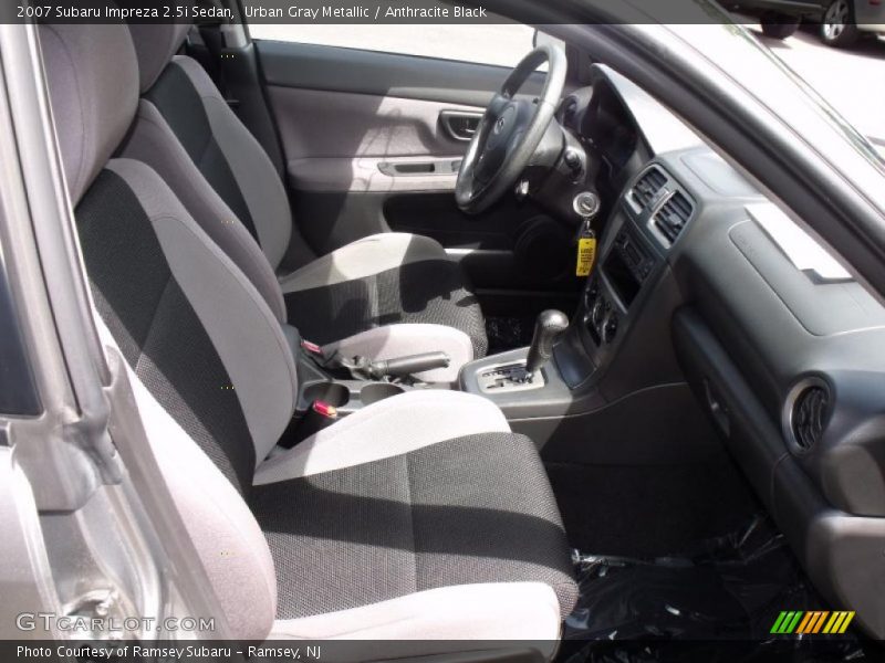 Urban Gray Metallic / Anthracite Black 2007 Subaru Impreza 2.5i Sedan