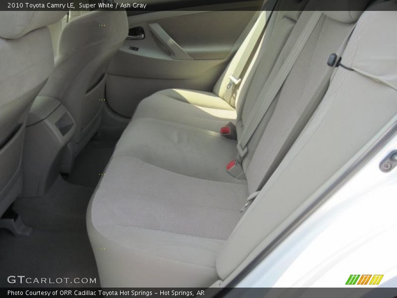 Super White / Ash Gray 2010 Toyota Camry LE