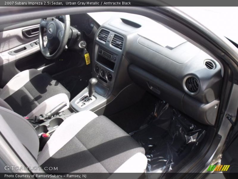 Urban Gray Metallic / Anthracite Black 2007 Subaru Impreza 2.5i Sedan
