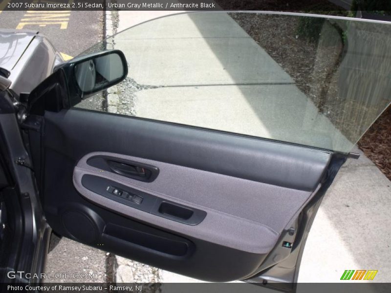 Urban Gray Metallic / Anthracite Black 2007 Subaru Impreza 2.5i Sedan