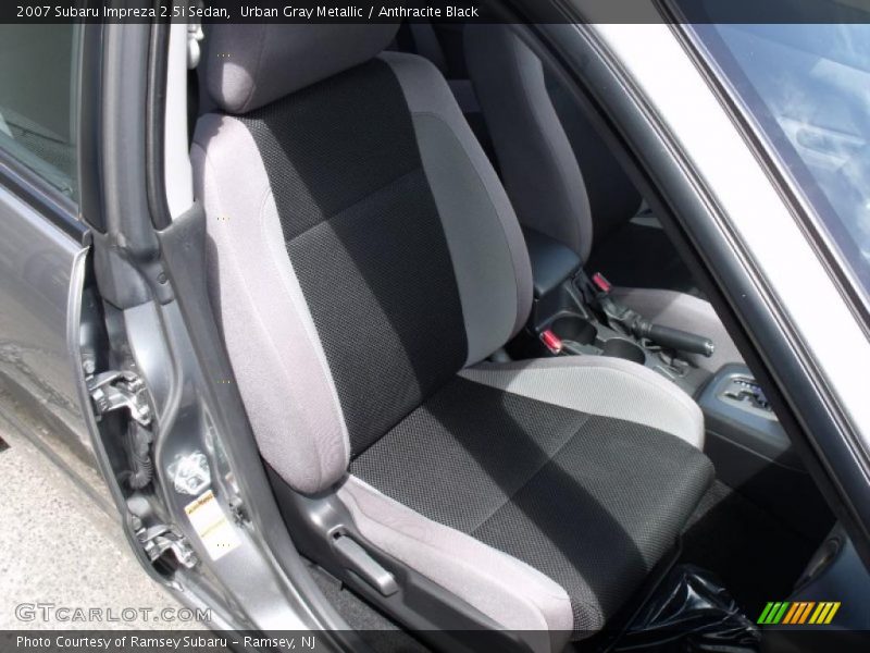 Urban Gray Metallic / Anthracite Black 2007 Subaru Impreza 2.5i Sedan