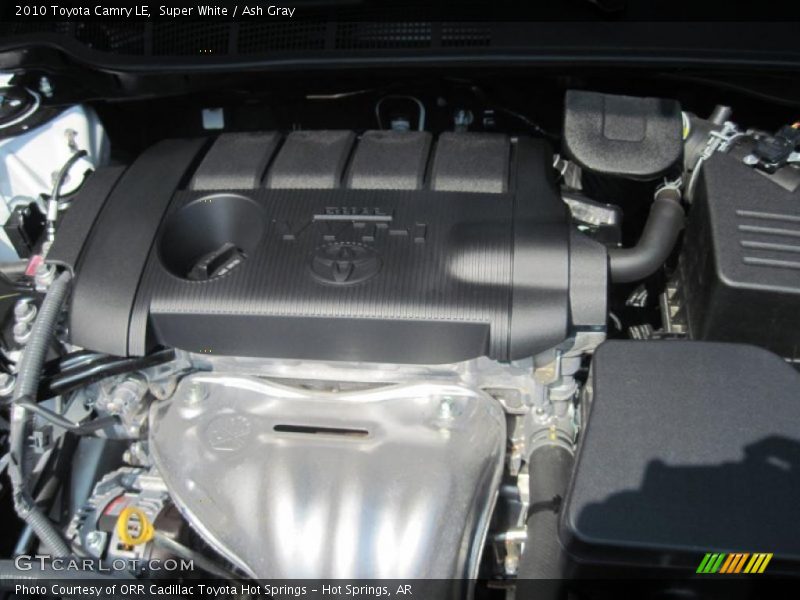 Super White / Ash Gray 2010 Toyota Camry LE