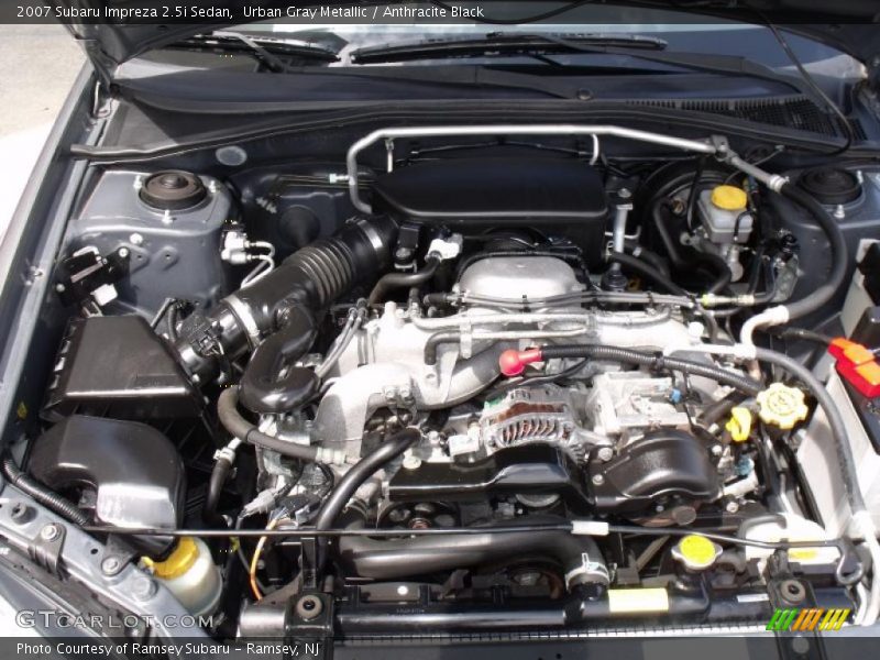 Urban Gray Metallic / Anthracite Black 2007 Subaru Impreza 2.5i Sedan