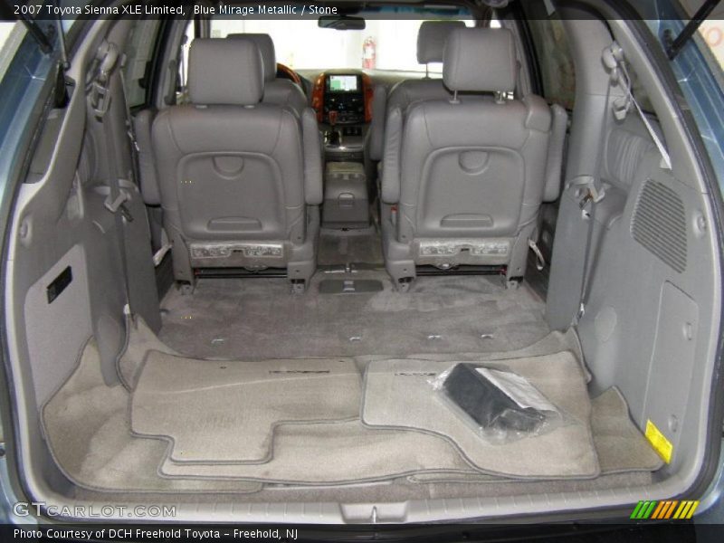 Blue Mirage Metallic / Stone 2007 Toyota Sienna XLE Limited
