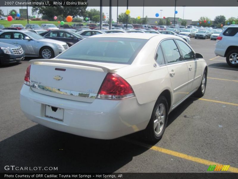 White / Ebony Black 2007 Chevrolet Impala LT