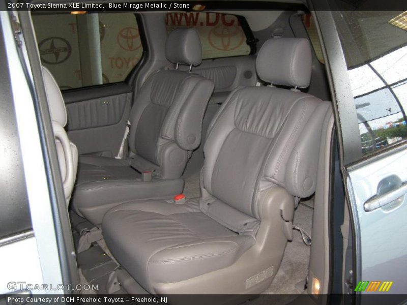 Blue Mirage Metallic / Stone 2007 Toyota Sienna XLE Limited