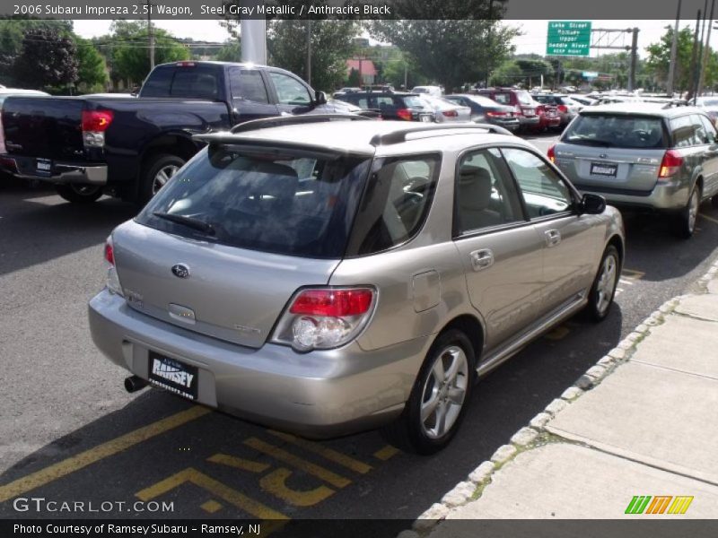 Steel Gray Metallic / Anthracite Black 2006 Subaru Impreza 2.5i Wagon