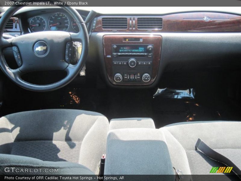 White / Ebony Black 2007 Chevrolet Impala LT
