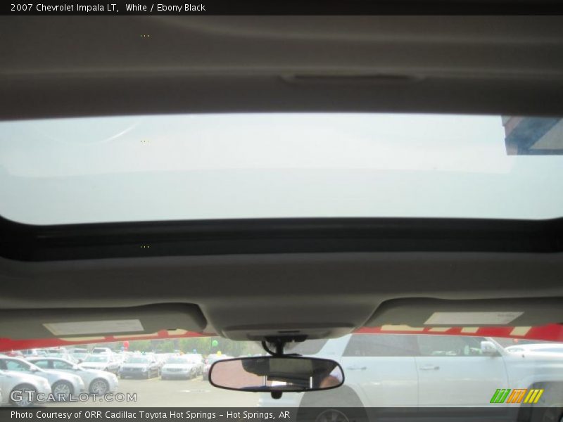 White / Ebony Black 2007 Chevrolet Impala LT