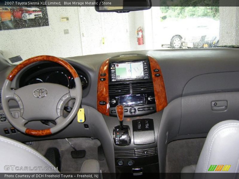 Blue Mirage Metallic / Stone 2007 Toyota Sienna XLE Limited