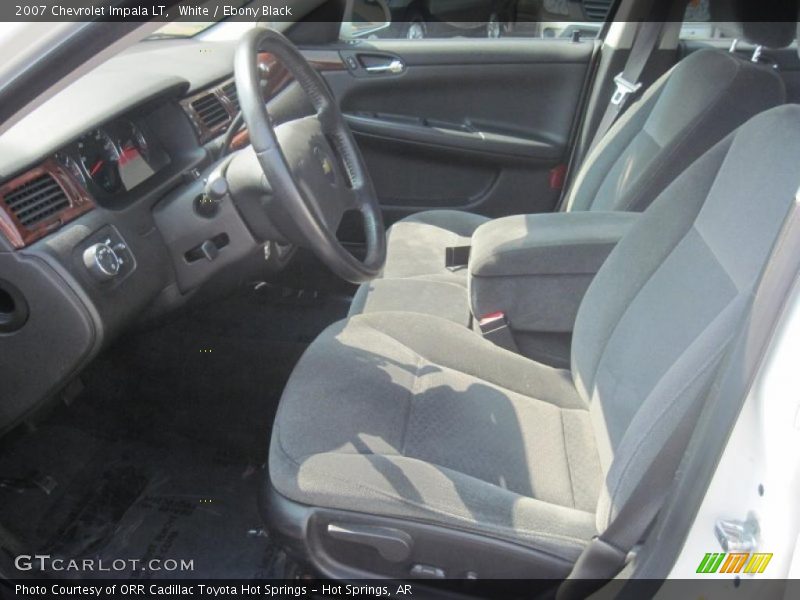 White / Ebony Black 2007 Chevrolet Impala LT