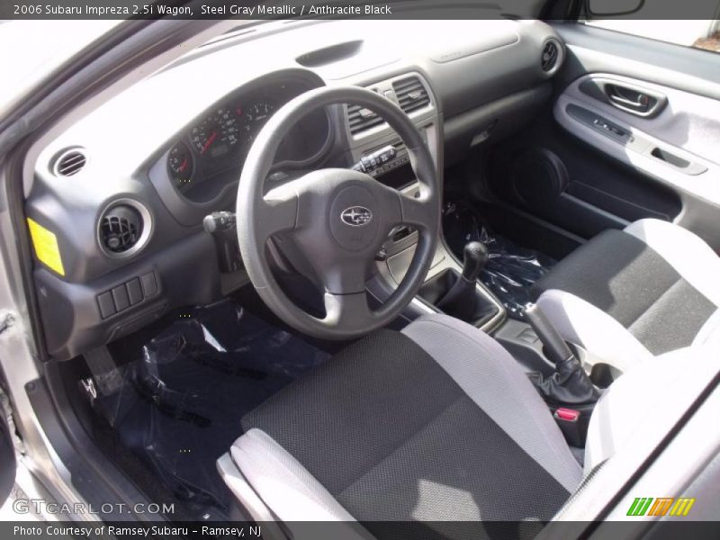 Steel Gray Metallic / Anthracite Black 2006 Subaru Impreza 2.5i Wagon