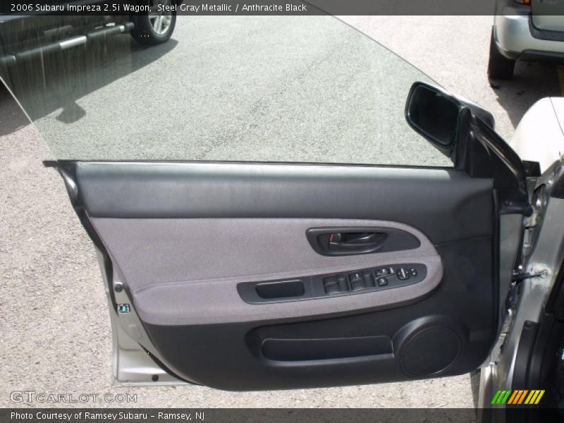 Steel Gray Metallic / Anthracite Black 2006 Subaru Impreza 2.5i Wagon