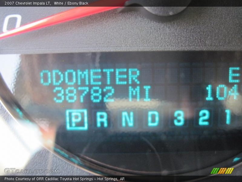 White / Ebony Black 2007 Chevrolet Impala LT