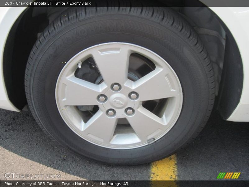 White / Ebony Black 2007 Chevrolet Impala LT