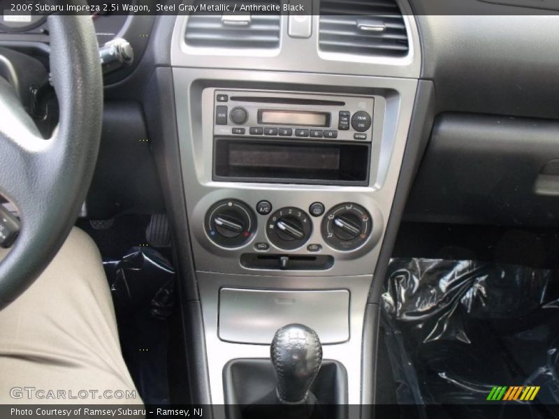Steel Gray Metallic / Anthracite Black 2006 Subaru Impreza 2.5i Wagon