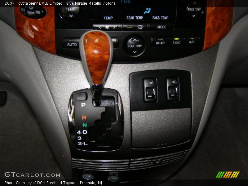 Blue Mirage Metallic / Stone 2007 Toyota Sienna XLE Limited