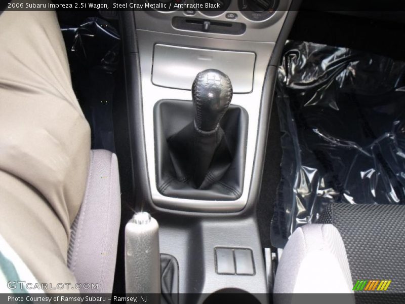 Steel Gray Metallic / Anthracite Black 2006 Subaru Impreza 2.5i Wagon