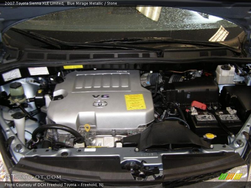 Blue Mirage Metallic / Stone 2007 Toyota Sienna XLE Limited