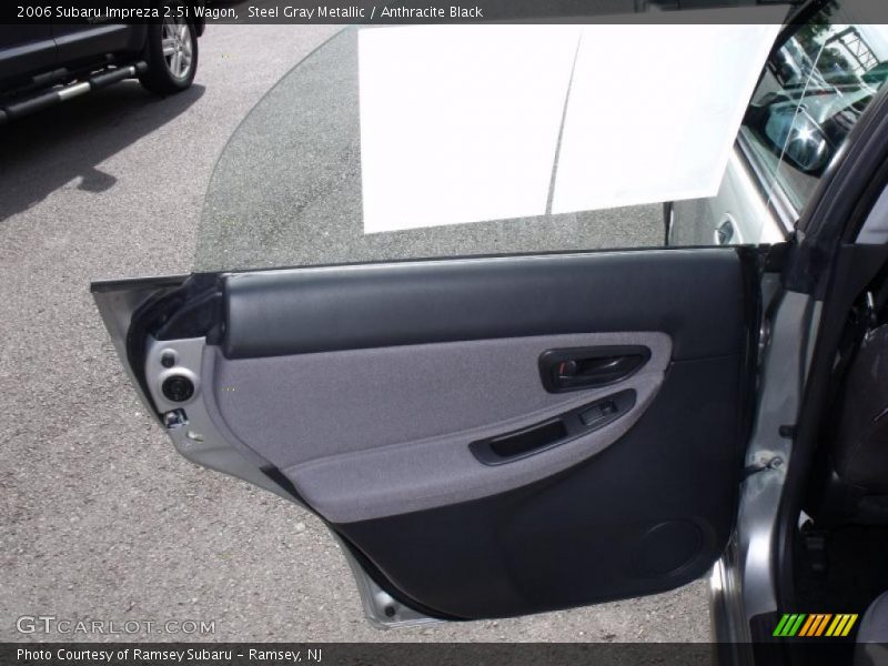 Steel Gray Metallic / Anthracite Black 2006 Subaru Impreza 2.5i Wagon