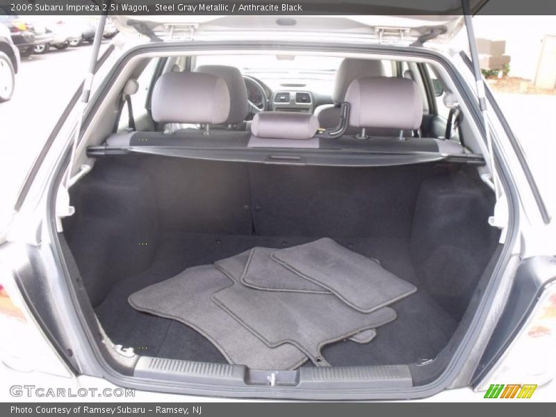 Steel Gray Metallic / Anthracite Black 2006 Subaru Impreza 2.5i Wagon