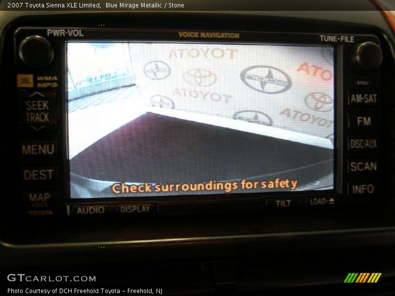 Blue Mirage Metallic / Stone 2007 Toyota Sienna XLE Limited