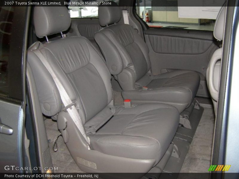 Blue Mirage Metallic / Stone 2007 Toyota Sienna XLE Limited