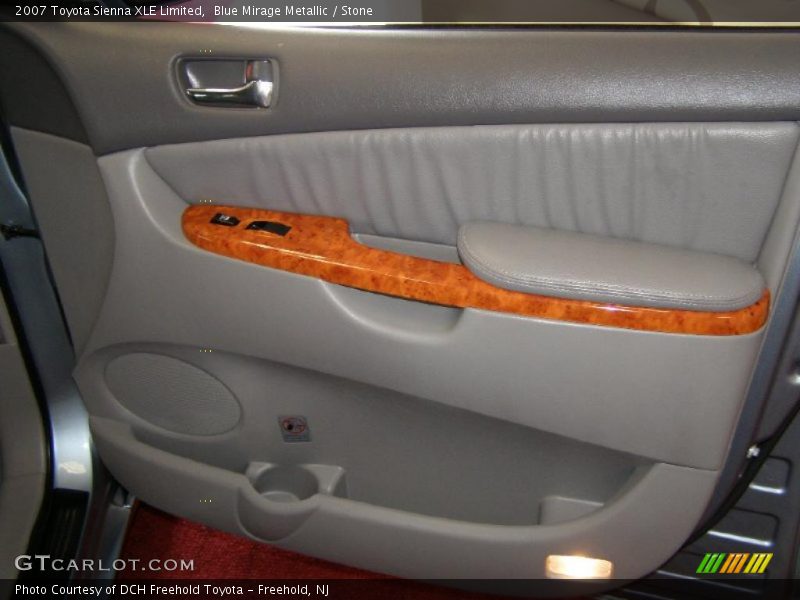 Blue Mirage Metallic / Stone 2007 Toyota Sienna XLE Limited