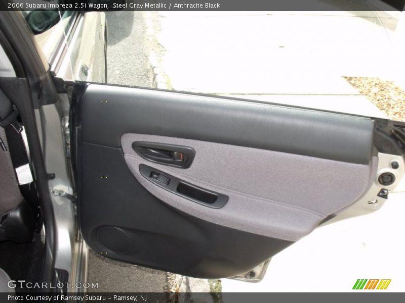 Steel Gray Metallic / Anthracite Black 2006 Subaru Impreza 2.5i Wagon