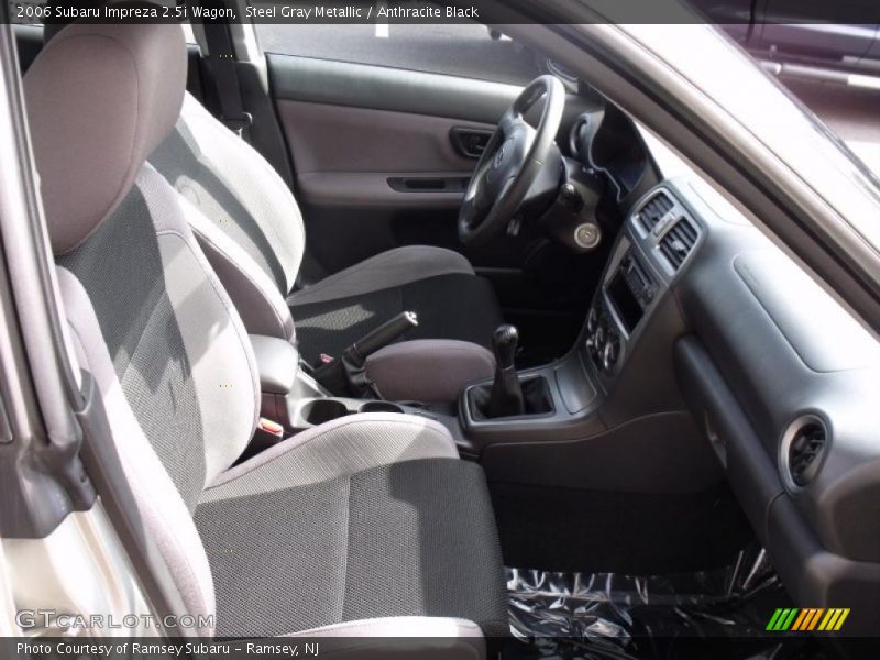 Steel Gray Metallic / Anthracite Black 2006 Subaru Impreza 2.5i Wagon