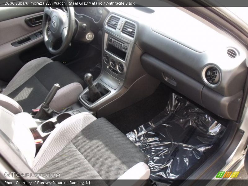Steel Gray Metallic / Anthracite Black 2006 Subaru Impreza 2.5i Wagon